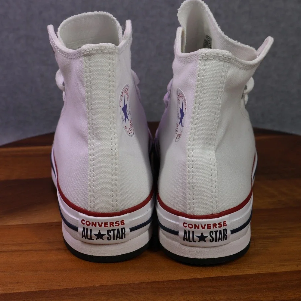 NEW Converse CTAS EVA Lift Hi Shoes Youth Size 4 White All Star Sneaker 272856F